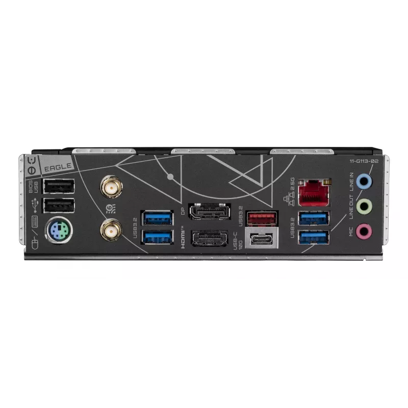Scheda madre GIGABYTE Z790 EAGLE AX — Intel LGA1700 ATX, Z790, DDR5, 4x DIMM, Wi‑Fi 6E, LAN 2.5Gb