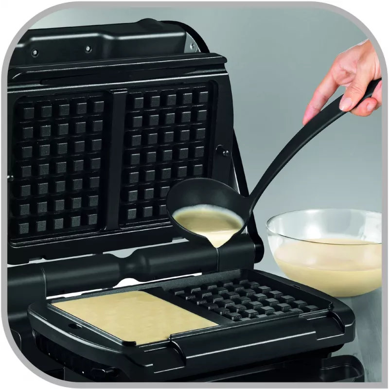 Piastra per waffle Tefal XA7248 alluminio per OptiGrill Elite GC7508 accessorio compatibile
