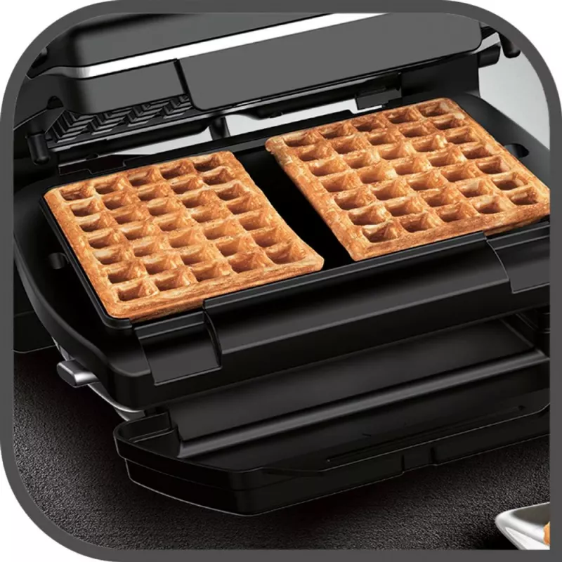 Piastra per waffle Tefal XA7248 alluminio per OptiGrill Elite GC7508 accessorio compatibile
