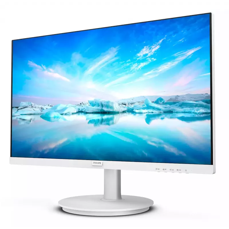 Philips V Line 241V8AW/00 Monitor per computer 60,5 cm (23,8 pollici) 1920 x 1080 Pixel Full HD LCD bianco