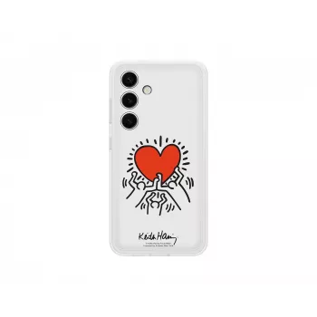 Samsung Suit Case bianco, Cover, Samsung, Galaxy S24, 15,8 cm (6,2 inch), rosso, trasparente