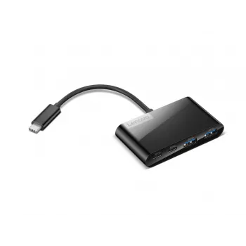 Lenovo GX91L84354 hub interfacce USB 3.2 Gen 1 (3.1 Gen 1) Type-C 625 Mbit/s nero