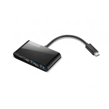 Lenovo GX91L84354 hub interfacce USB 3.2 Gen 1 (3.1 Gen 1) Type-C 625 Mbit/s nero