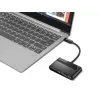 Lenovo Select GX91L84354 hub USB-C a 4 porte, USB 3.0, nero