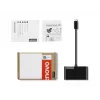 Lenovo Select GX91L84354 hub USB-C a 4 porte, USB 3.0, nero