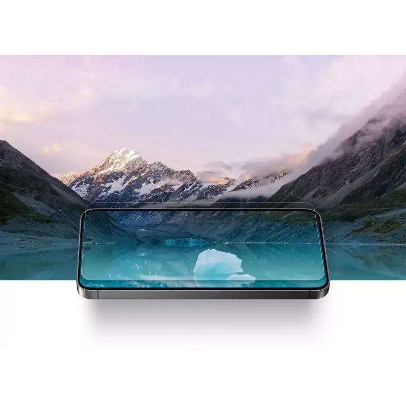 Pellicola protettiva per display Samsung Galaxy S24 antigraffio trasparente 2 pezzi