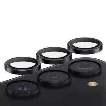 Protezione lenti fotocamera PanzerGlass ® Hoops® nero Samsung Galaxy S24 | S23 | S23+