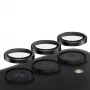 Protezione lenti fotocamera PanzerGlass ® Hoops® nero Samsung Galaxy S24 | S23 | S23+