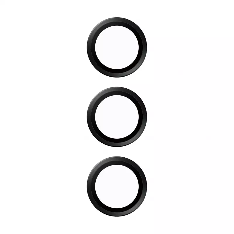 Protezione lenti fotocamera PanzerGlass ® Hoops® nero Samsung Galaxy S24 | S23 | S23+