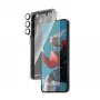 Pacchetto protezione 3-in-1 PanzerGlass Samsung Galaxy S24 Ultra Wide Fit antigraffio e antiurto