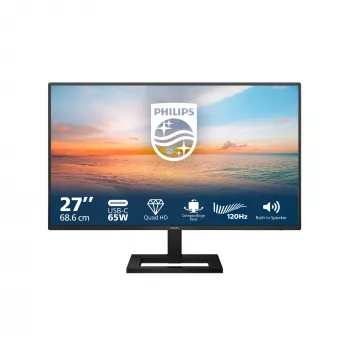 Philips serie 1000 27E1N1600AE/00 monitor per computer 68,6 cm (27 pollici) 2560 x 1440 pixel Quad HD LCD nero