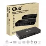 CLUB3D DisplayPort/HDMI switch KVM/dock 4K60Hz per ingressi USB Type-C