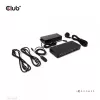 CLUB3D DisplayPort/HDMI switch KVM/dock 4K60Hz per ingressi USB Type-C