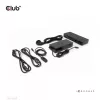 CLUB3D DisplayPort/HDMI switch KVM/dock 4K60Hz per ingressi USB Type-C