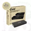 CLUB3D DisplayPort/HDMI switch KVM/dock 4K60Hz per ingressi USB Type-C