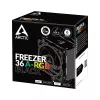 ARCTIC Freezer 36 A-RGB (nero) dissipatore CPU a torre multi-compatibile con A-RGB