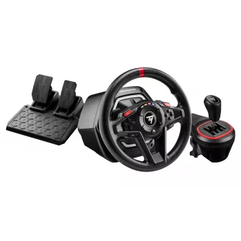 Thrustmaster T128 Shifter Pack nero USB volante + pedali analogico PC, Xbox