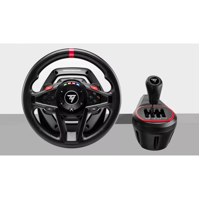 Thrustmaster T128 Shifter Pack nero USB volante + pedali analogico PC, Xbox