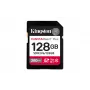 Kingston Technology 128 GB Canvas React Plus SDXC UHS-II 280R/100W U3 V60 per Full HD/4K