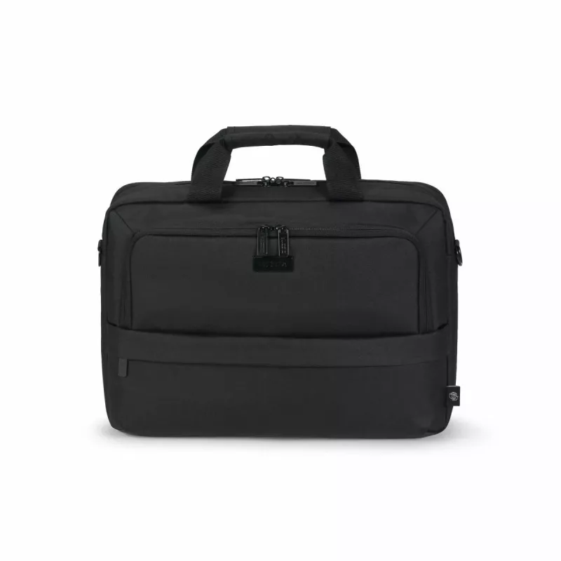 DICOTA Eco Top Traveller Core - borsa per notebook 15-17.3in - nero / 300d 100% poliestere PET riciclato