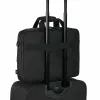 DICOTA Eco Top Traveller Core - borsa per notebook 15-17.3in - nero / 300d 100% poliestere PET riciclato