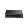 TP-LINK LiteWave switch desktop Gigabit 5 porte con 4 porte PoE+ (5x Gigabit, 4 PoE+, budget PoE 65 W)