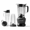 Frullatore da tavolo NUTRIBULLET NBF500DG — caraffa da 1,9 L, 1200 W, tritaghiaccio, argento