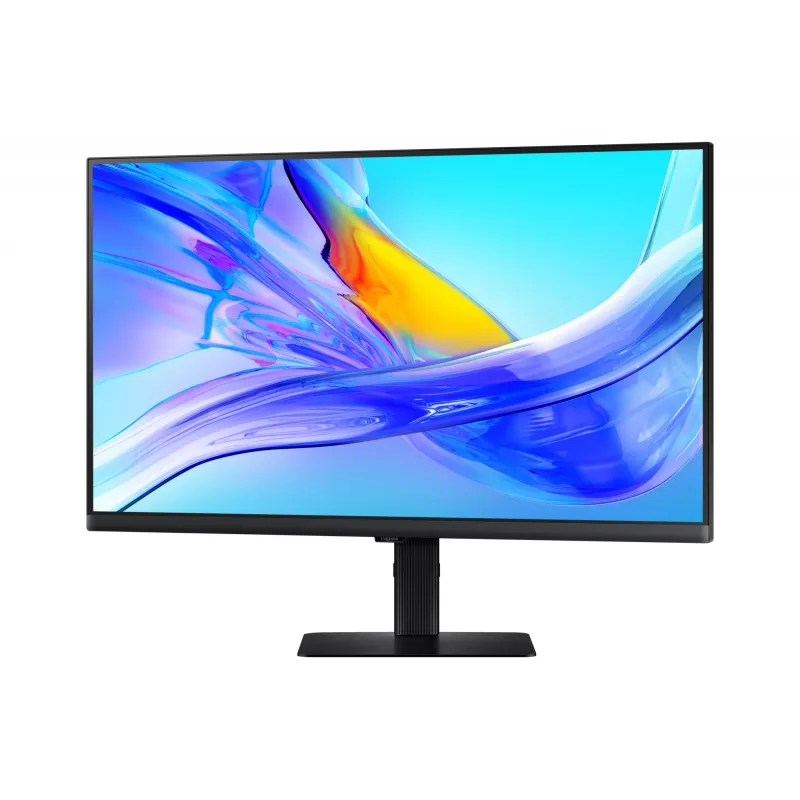Samsung ViewFinity S8 S27D800UAU (LS27D800UAUXEN) monitor 68,6 cm (27 pollici) 4K UHD IPS, 3840 x 2160, 60 Hz, HDR10, USB-C 90W, altezza regolabile, nero