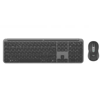 LOGITECH Signature Slim Combo Mk950 - tastiera/mouse wireless - grafite - QWERTY grafite danese/norvegese/svedese/finlandese