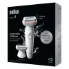 Braun Silk-epil 9 9-030 epilatore, 40 pinzette, bianco