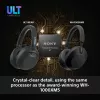 Headset Sony ULT WEAR monaurale USB/Bluetooth 5.2, ANC, batteria 30–50 h, 3,5 mm, ricarica USB‑C, 255 g