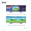 CLUB3D hub USB-C® a doppio HDMI™ 4K60Hz M/F+PD3.0 100 W
