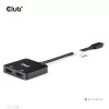 CLUB3D hub USB-C® a doppio HDMI™ 4K60Hz M/F+PD3.0 100 W
