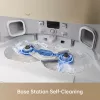 Dreame X40 Ultra Complete, senza sacchetto, bianco, rotondo, sacchetto per polvere, 2 ruote, 0,3 l