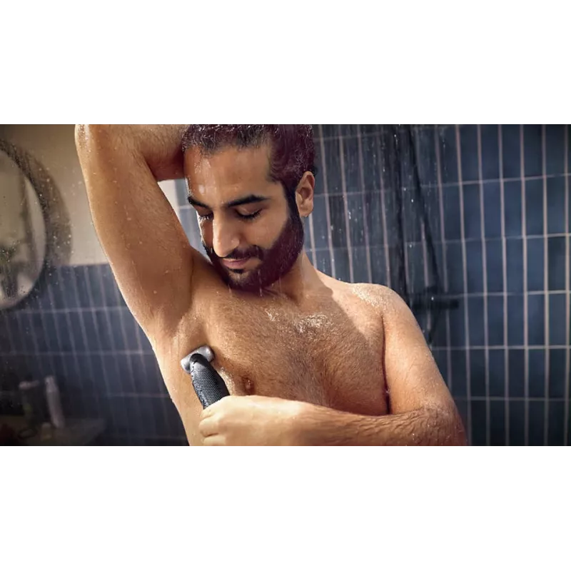 Philips BODYGROOM Serie 5000 BG5021/15 trimmer per pelo intimo e corpo resistente all'acqua