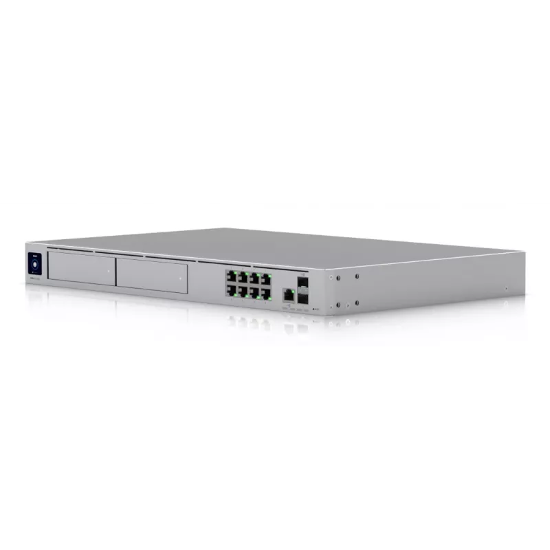 Switch managed UBIQUITI UniFi Dream Machine Pro Max, 9 porte 2.5G Ethernet, rack 1U, 2×SFP+, supporto 10G, alimentazione 60W
