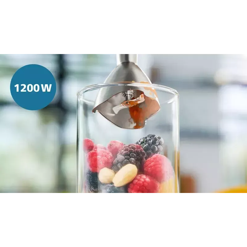 Frullatore a immersione Philips Serie 5000 HR2684/00 nero acciaio inox