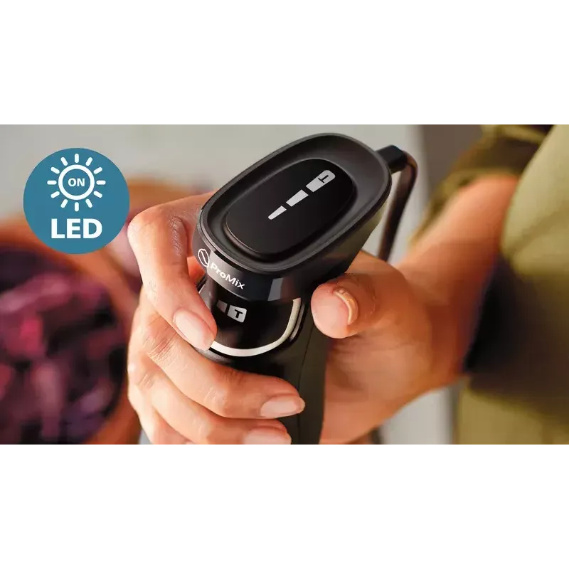 Frullatore a immersione Philips Serie 5000 HR2684/00 nero acciaio inox