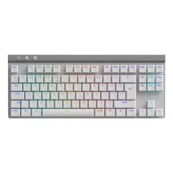 Tastiera Logitech G G515 Gaming USB RF Wireless Bluetooth QWERTY US International bianco