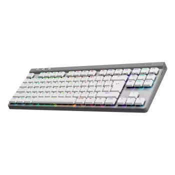Tastiera Logitech G G515 Gaming USB RF Wireless Bluetooth QWERTY US International bianco
