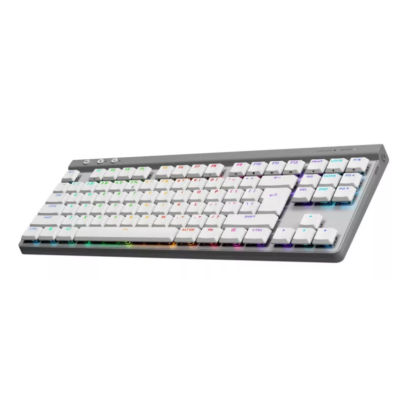 Tastiera Logitech G G515 Gaming USB RF Wireless Bluetooth QWERTY US International bianco