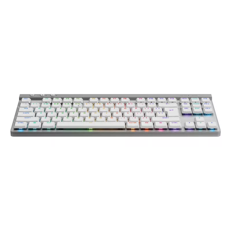 Tastiera Logitech G G515 Gaming USB RF Wireless Bluetooth QWERTY US International bianco