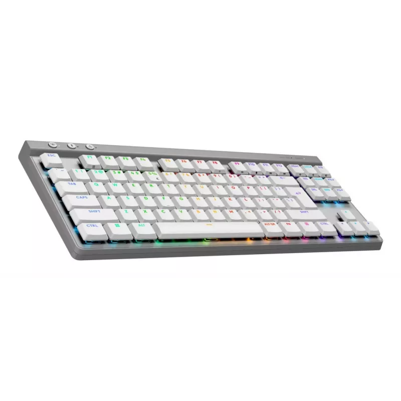 Tastiera Logitech G G515 Gaming USB RF Wireless Bluetooth QWERTY US International bianco