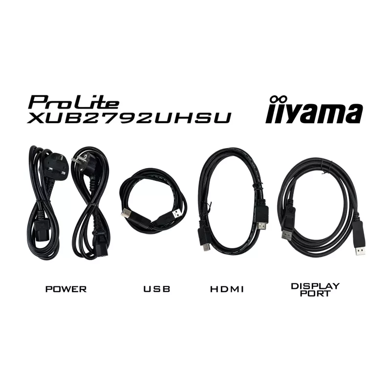 iiyama ProLite XUB2792UHSU-B6 Monitor per computer 68,6 cm (27 inch) 3840 x 2160 pixel 4K Ultra HD LED nero
