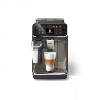 Macchina per espresso Philips EP4449/70 – completamente automatica, serbatoio acqua 1,8 l, contenitore chicchi 275 g, macinacaffè in ceramica, 15 bar
