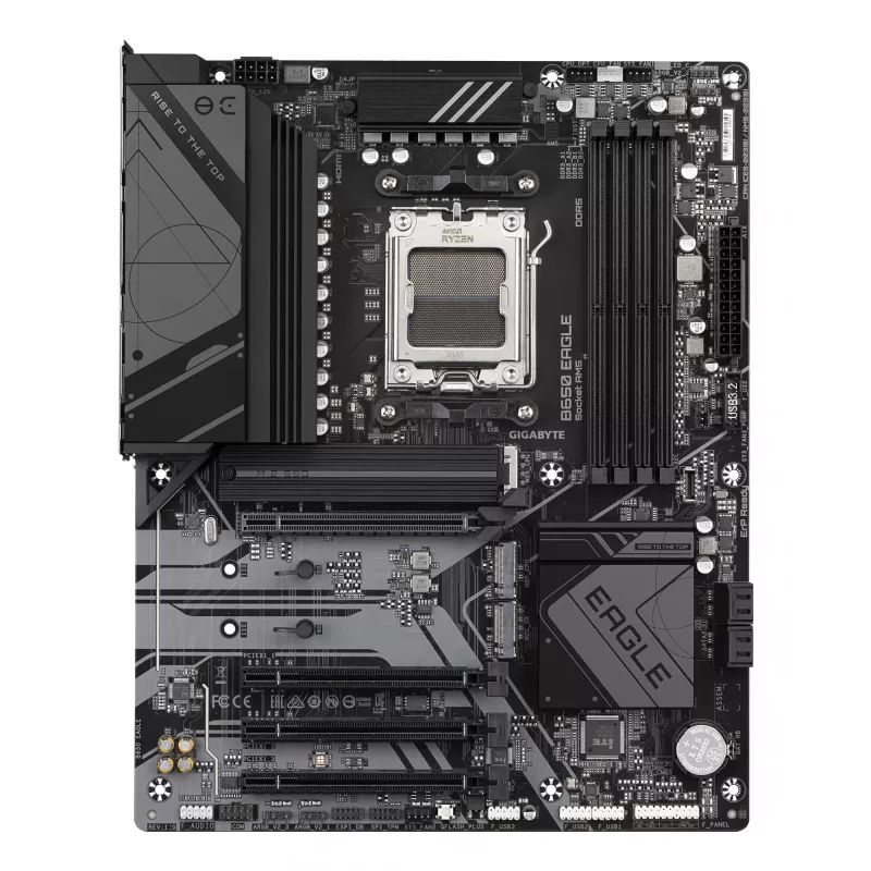 Scheda madre GIGABYTE B650 EAGLE ATX, chipset AMD B650, socket AM5, DDR5, 4x DIMM, 3x M.2, PCIe 5.0 x16