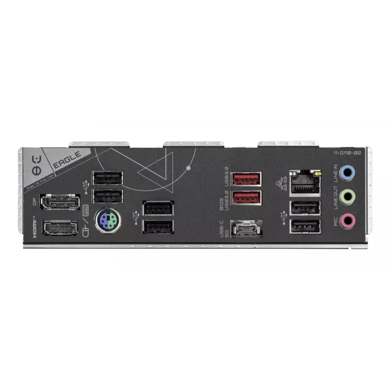 Scheda madre GIGABYTE B650 EAGLE ATX, chipset AMD B650, socket AM5, DDR5, 4x DIMM, 3x M.2, PCIe 5.0 x16