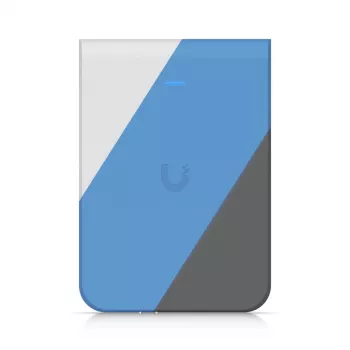 Access point UBIQUITI U7 Pro Wall – AP Wi-Fi 6 da parete, 2,4/5/6 GHz, 6 flussi spaziali, LAN 2500 Mbit/s, PoE (44–57 V), per interni, bianco