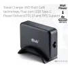 Caricabatterie per dispositivi mobili CLUB3D CAC-1918 universale nero AC 4 porte USB Type-C
