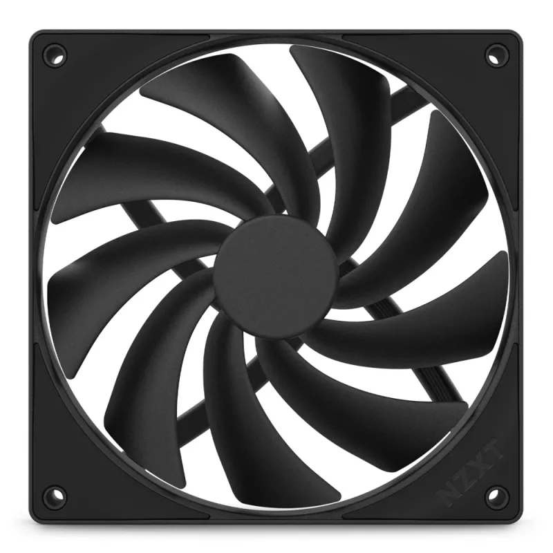 Ventola di raffreddamento NZXT F140q 140mm nero Quiet Airflow